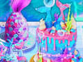 leikur Unicorn Chef Mermaid Cake