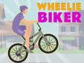 leikur Wheelie Biker