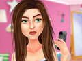 leikur Haley Tries Heatless Curls