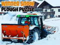 leikur Winter Snow Plough Puzzle