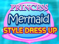 leikur Princess Mermaid Style Dress Up