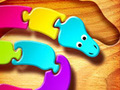 leikur Snake Puzzle