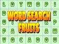 leikur Word Search Fruits