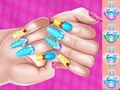 leikur Elsa Princess Theme Nail Art Diy