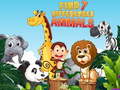 leikur Find Seven Differences - Animals