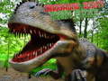 leikur Dinosaurs Scary Teeth Puzzle
