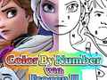 leikur Color By Number With Frozen II