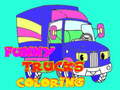 leikur Funny Trucks Coloring