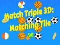 leikur Match Triple 3D: Matching Tile