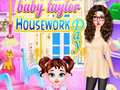 leikur Baby Taylor Housework Day