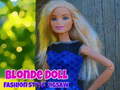 leikur Blonde Doll Fashion Style Puzzle