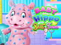 leikur Baby Hippo Bath Time