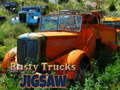 leikur Rusty Trucks Jigsaw