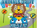 leikur Animals Drive Jigsaw