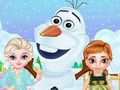 leikur Frozen Sisters Snow Fun
