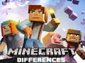 leikur Minecraft Differences