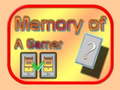 leikur Memory of a Gamer
