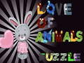 leikur Love Of Animals Puzzle