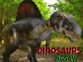 leikur Dinosaurs Jigsaw