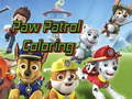 leikur Paw Patrol Coloring