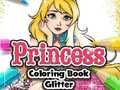 leikur Princess Coloring Book Glitter