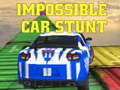 leikur Impossible Car Stunts 