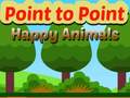 leikur Point To Point Happy Animals