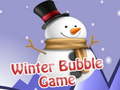 leikur Winter Bubble Game