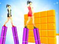 leikur Heels Run Race - Stack Rider