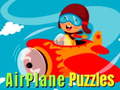 leikur Airplane Puzzles