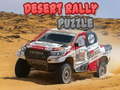 leikur Desert Rally Puzzle