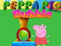 leikur Peppa Pig Bubble