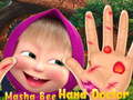 leikur Masha Bee Hand Doctor 