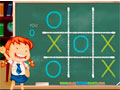 leikur Tic Tac Toe At School
