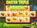 leikur Easter Triple Mahjong
