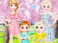 leikur Frozen Family Flower Picnic