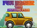 leikur Fun racer with Drawing path
