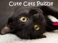 leikur Cute Cats Puzzle 