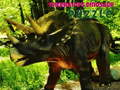 leikur Triceratops Dinosaur Puzzle