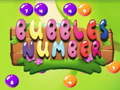 leikur Bubbles Number 