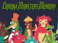 leikur Corona Monsters Memory