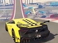 leikur Crazy Car Stunts in Deep Space