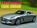 leikur Fast German Cars Jigsaw
