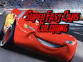 leikur Super Fast Cars Coloring