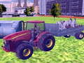 leikur 3D city tractor garbage sim