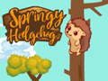 leikur Springy Hedgehogck