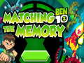 leikur Ben 10 Matching The Memory