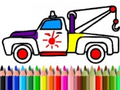 leikur Back To School: Truck Coloring Book