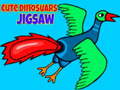 leikur Cute Dinosuars Jigsaw