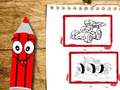 leikur Back To School Cars Coloring Book